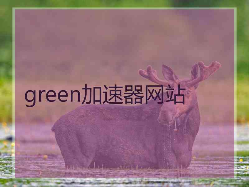 green加速器网站