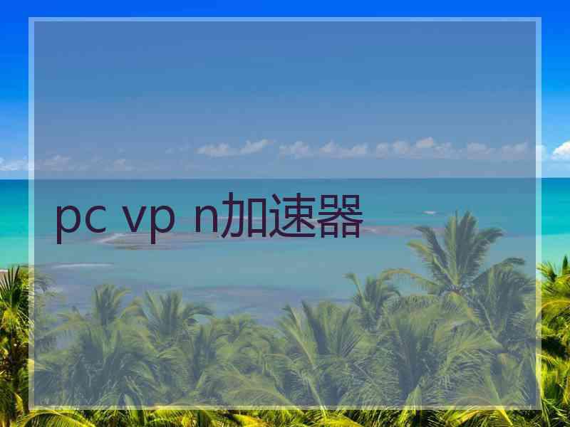 pc vp n加速器