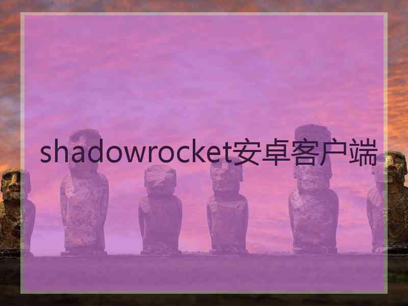 shadowrocket安卓客户端